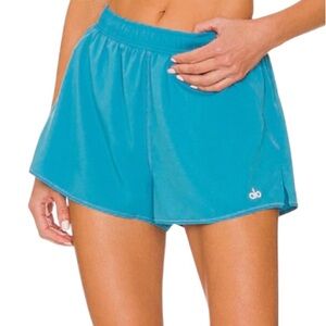 ALO Stride Blue Athletic Shorts